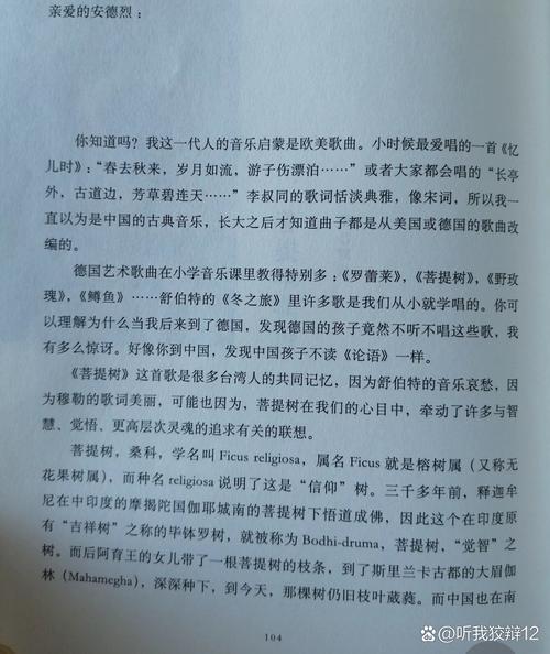亲爱的安德烈在线阅读:龙应台与儿子的36封家书,感动千万人的亲情对话